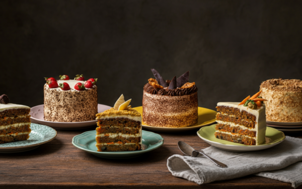 Top 5 Variações de Bolo de Cenoura Cremosas