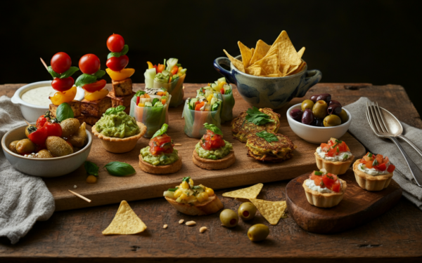 Top 10: Melhores Salgadinhos Veganos para Festas