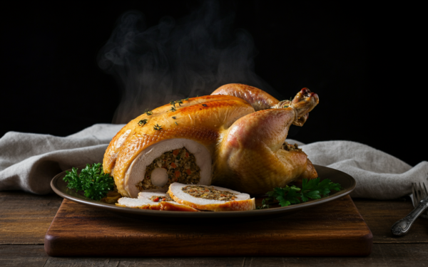Frango Assado Recheado: Receitas Fáceis e Deliciosas