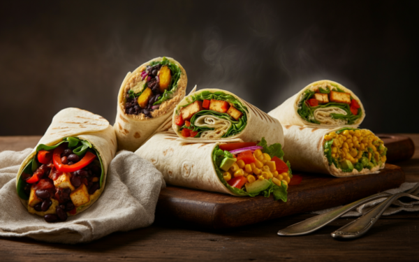 Wraps Veganos: 5 Receitas Incríveis e Fáceis