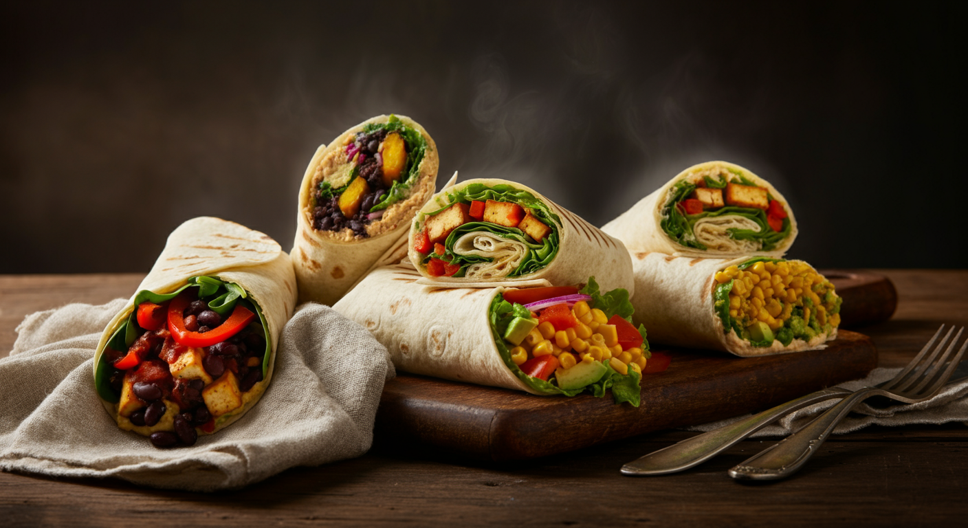Wraps Veganos 2026: Guia Completo com 5 Receitas Fáceis
