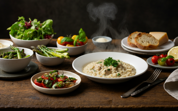 7 Acompanhamentos Ideais para seu Risoto de Frango