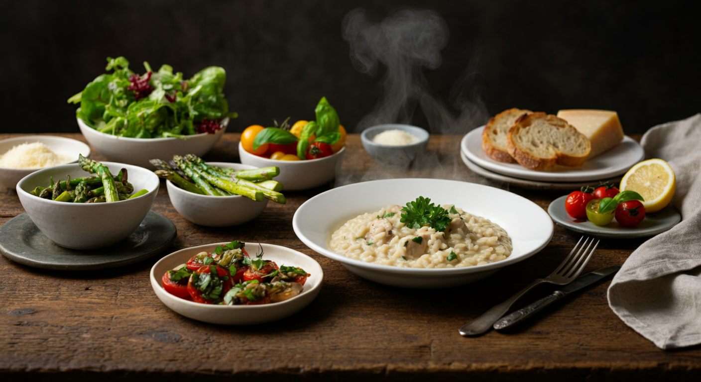 10 Acompanhamentos para Risoto de Frango (Guia 2026)