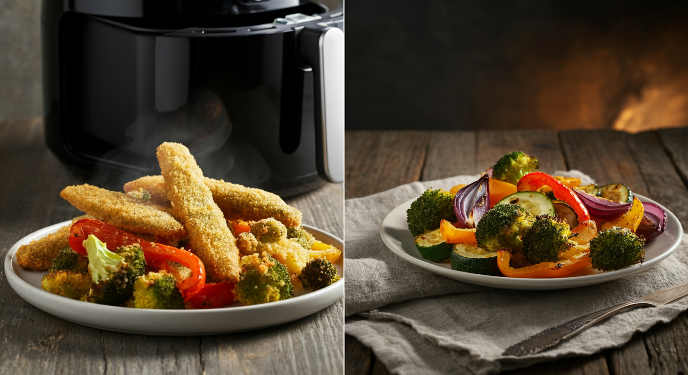 Airfryer ou Forno para Legumes: O Guia Definitivo 2026