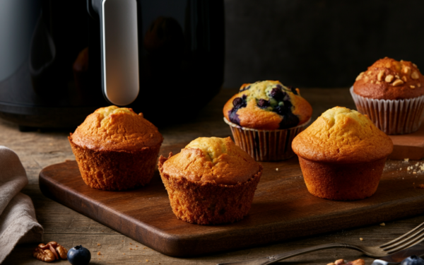 Muffins na Airfryer: 5 Receitas Fáceis e Rápidas