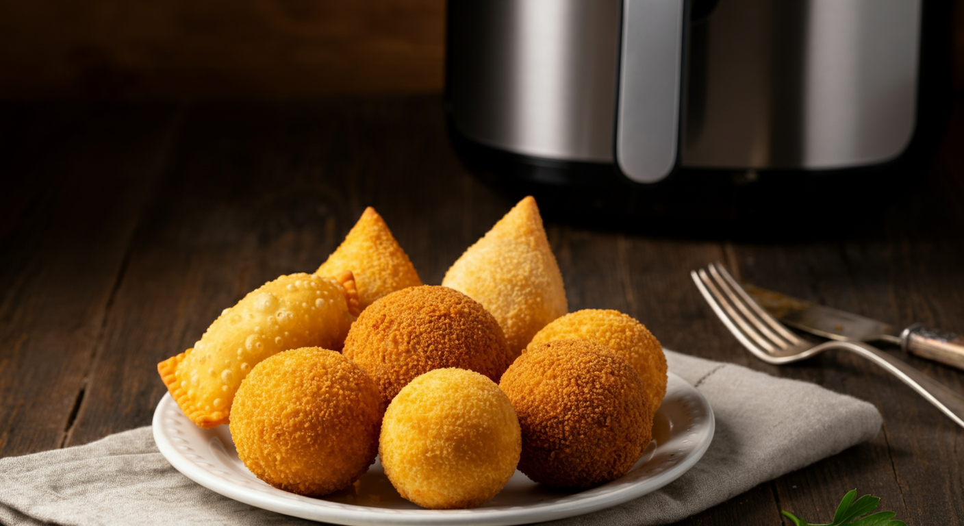 Salgadinhos na Airfryer: Guia Saudável Completo 2026