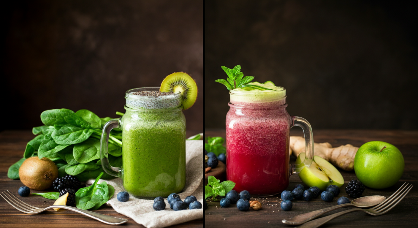 Smoothie ou Suco Detox: Guia Nutricional Completo 2026