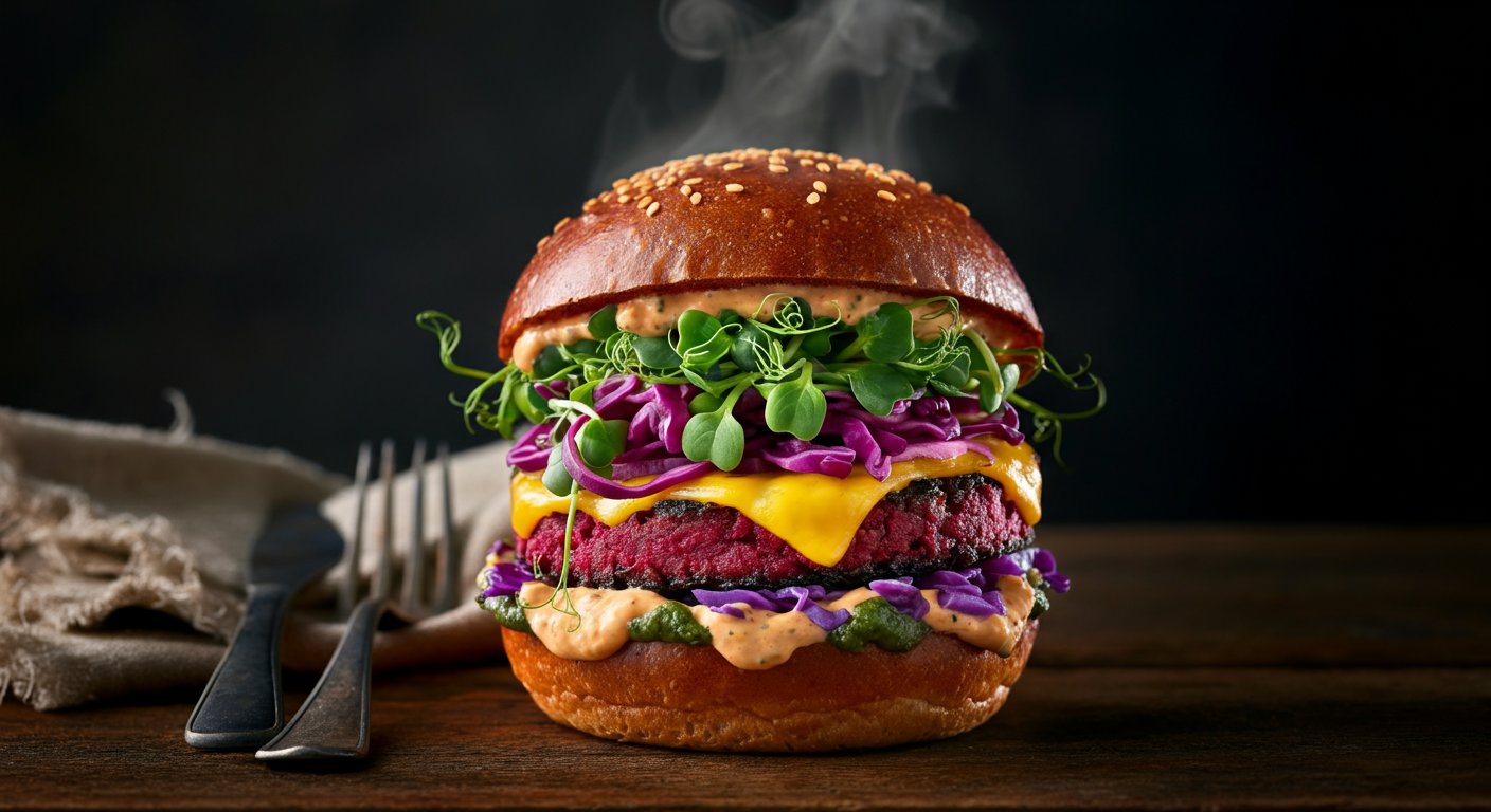 Hambúrguer Vegano 2026: Guia de Ingredientes Inovadores