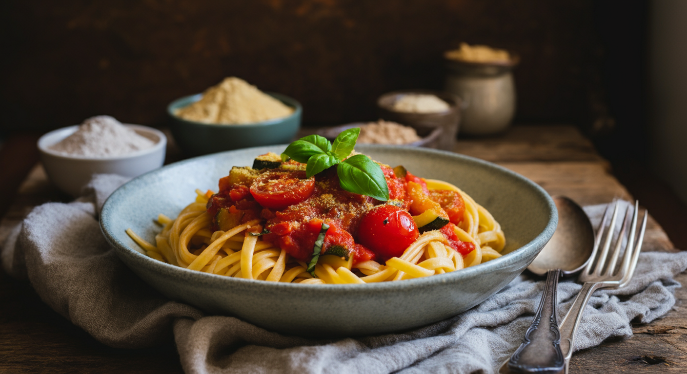 Massas Veganas Sem Glúten: O Guia Definitivo de Farinhas 2026