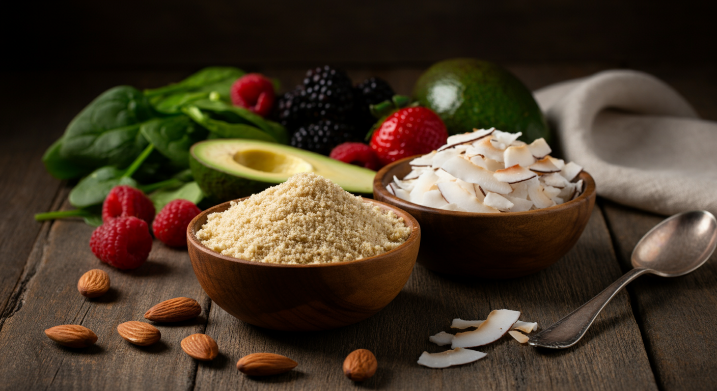 Farinha de Amêndoa vs. Coco: Guia Definitivo 2026