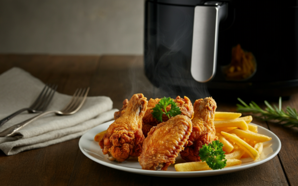Oferta imperdível: airfryer dupla Hamilton Beach 8L com mais de 65% OFF e cupom extra