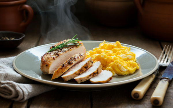 Quantos ovos você precisa comer para bater a proteína de 100 g de frango? Essa nutricionista tem a resposta