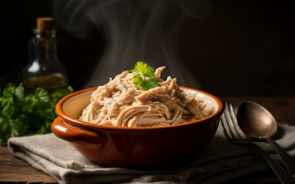 Tutorial: Frango Desfiado Cremoso, Rápido e Barato