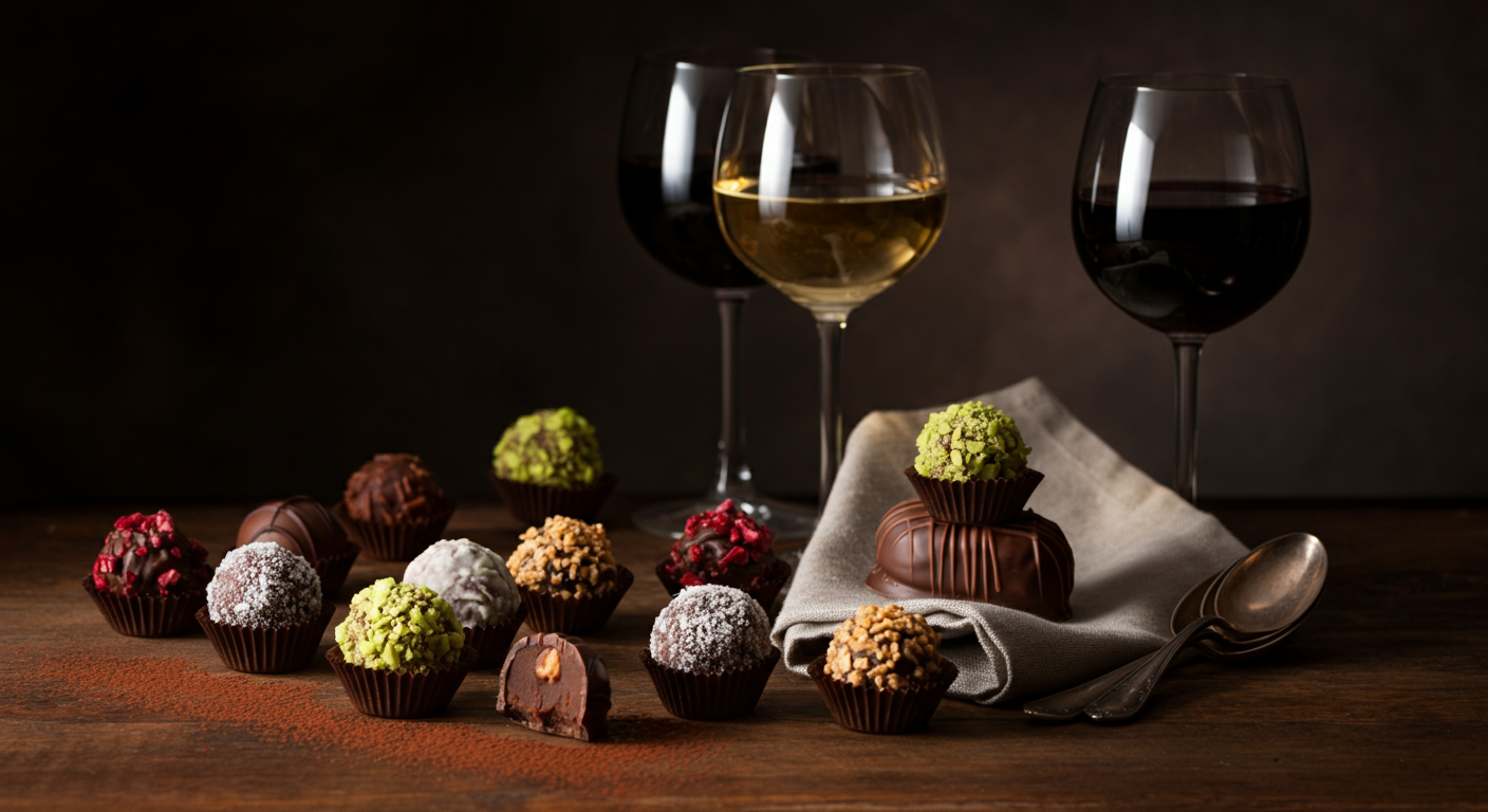 Trufas e Vinhos: O Guia Definitivo de Harmonização 2026