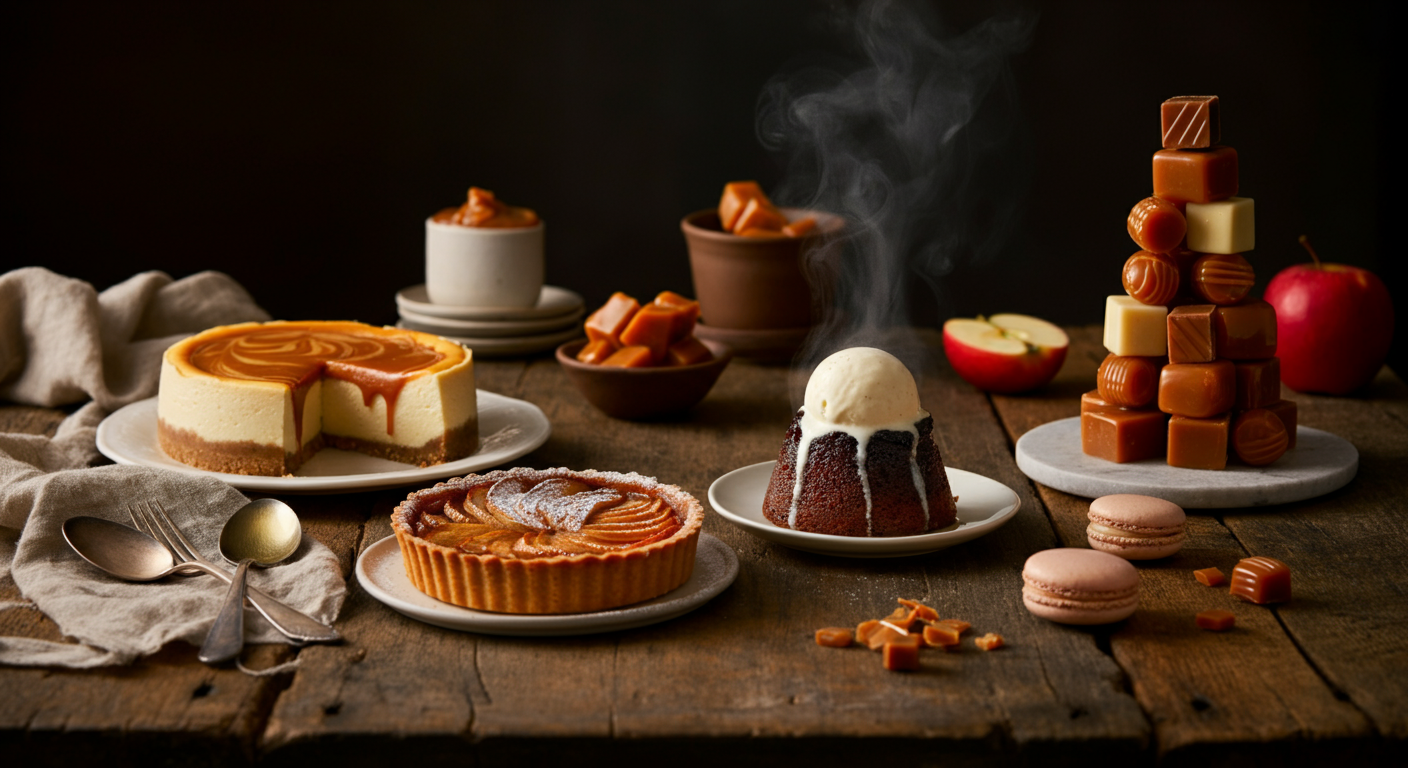 Toffee & Caramelo 2026: 5 Tendências que Definem o Sabor