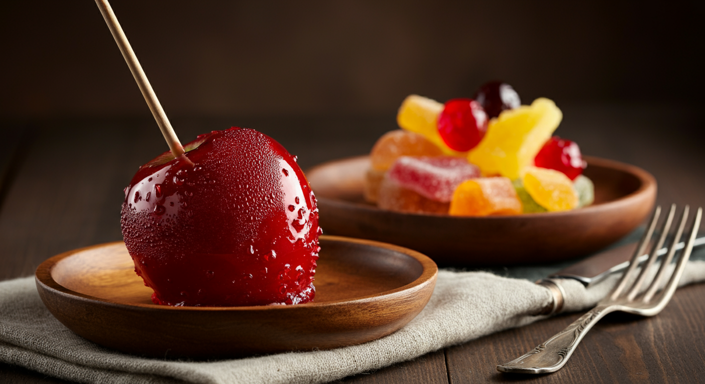 Maçã do Amor ou Fruta Cristalizada: Guia Definitivo 2026