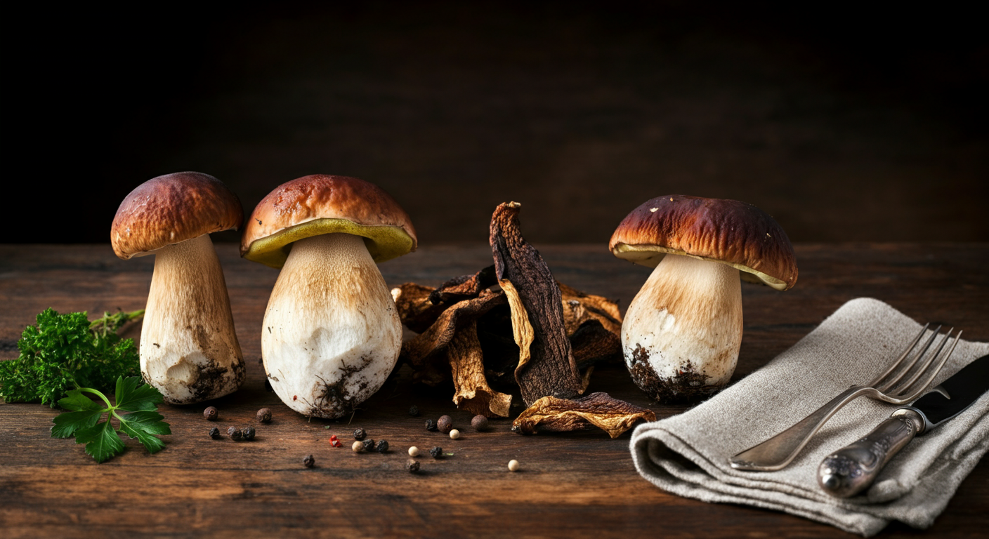 Funghi Porcini Fresco vs. Seco: Guia Definitivo 2026