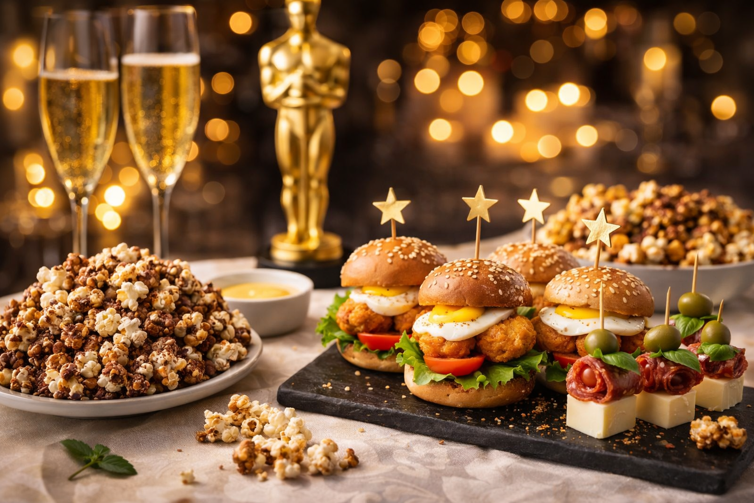 Oscar 2026: Receitas de Petiscos Irresistíveis para a Noite de Gala