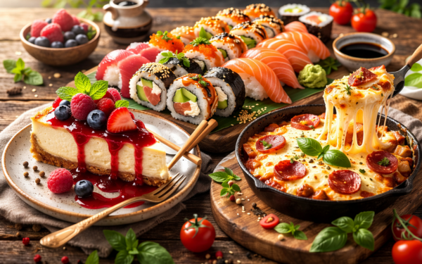 Receitas Virais 2026: Sushi Preguiçoso, Cheesecake & Mais!