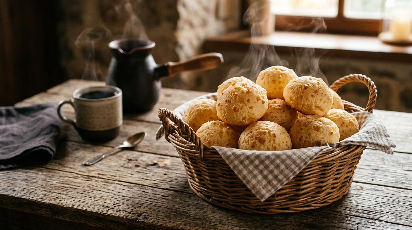 Pão de Queijo Mineiro Tradicional: A Receita Caseira da Vovó