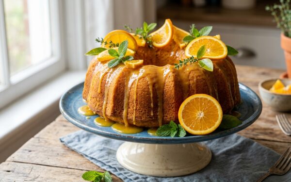 Bolo de Laranja Fofinho e Molhadinho com Calda Natural: O Segredo da Vó