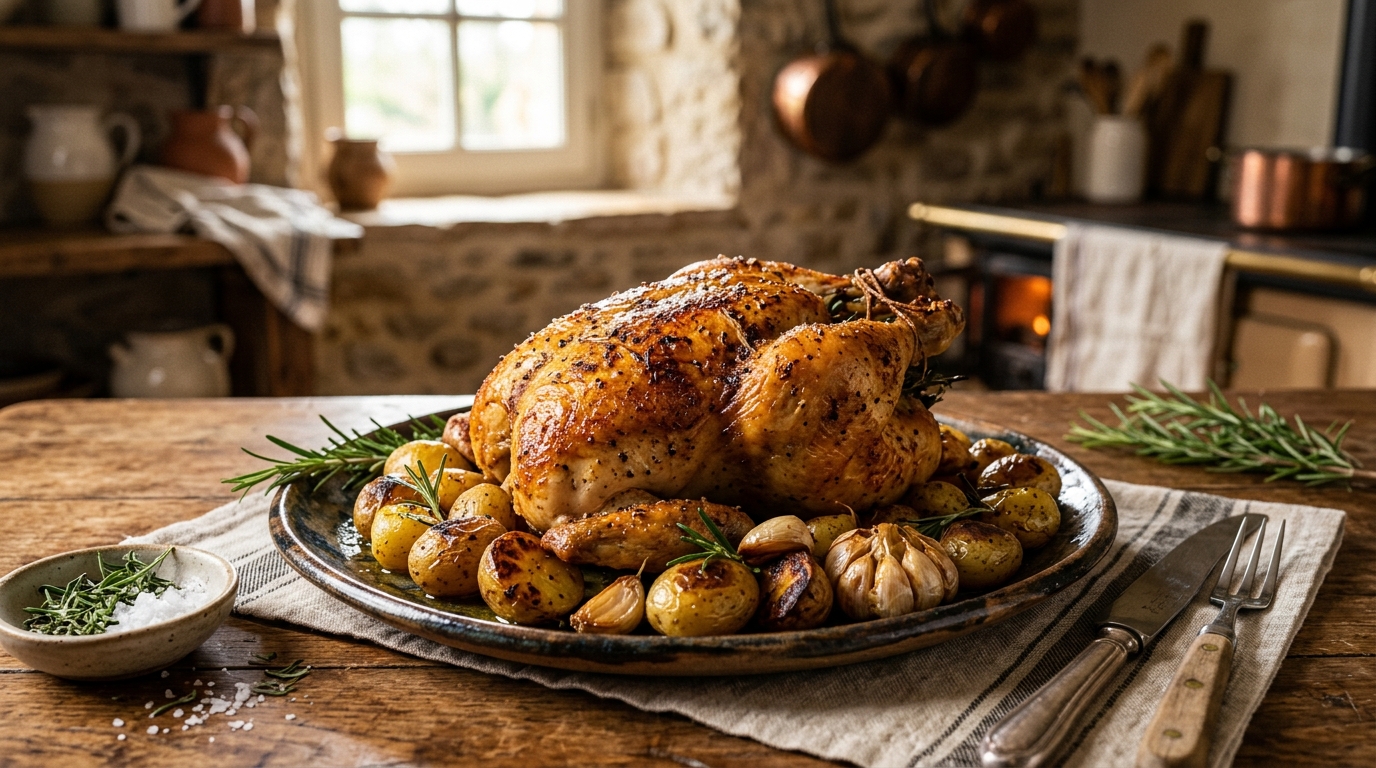Frango Assado de Padaria na Airfryer ou Forno: Suculento por Dentro e Pele Dourada Crocante da Vó