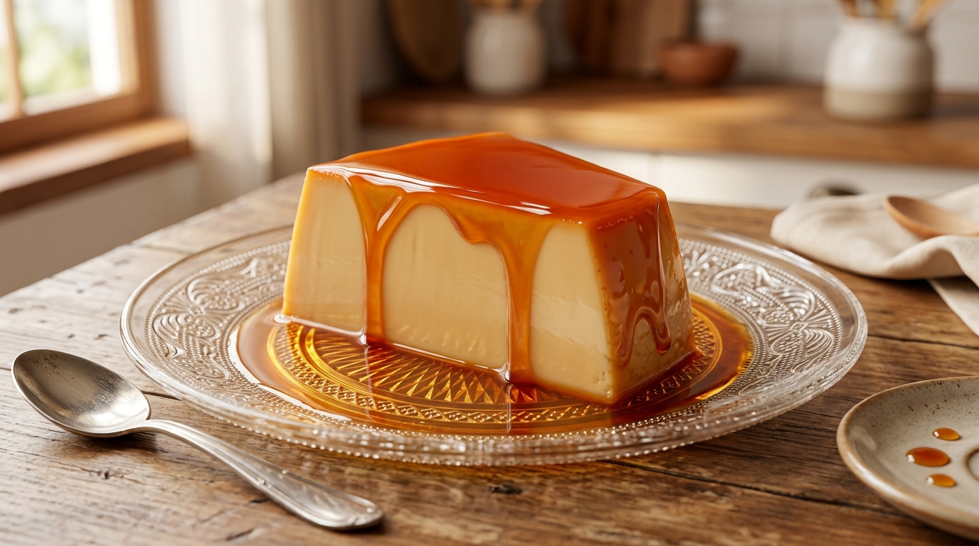 Pudim de Leite Condensado sem Furinhos: Super Lisinho e Cremoso com Calda Perfeita